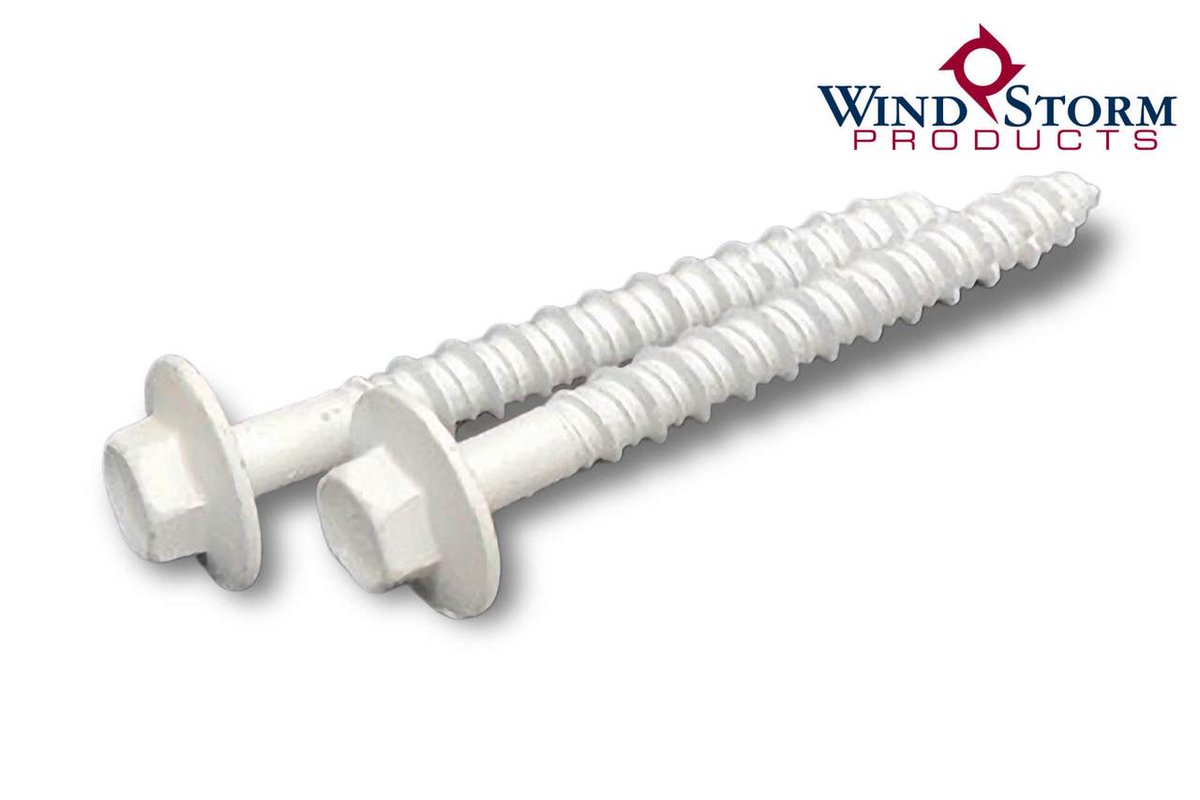 WindStormPro's tweet image. Flange Head Anchors are used for a variety of projects including fixing shutters, screened porch tracks, and pool enclosures.
🔩SHOP: windstormproducts.com/flange-head-an… #screenedporch #poolenclosures #stormshutters