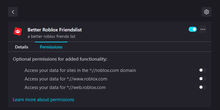 Better Roblox Friendslist