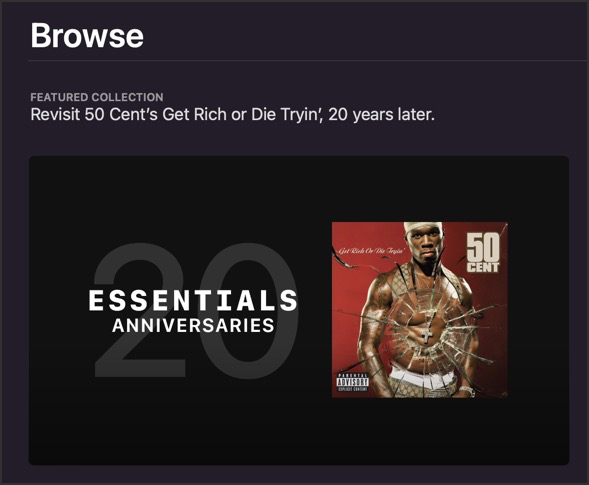 50cent on Twitter: "Get Rich or Die Tryin’ is being featured as an