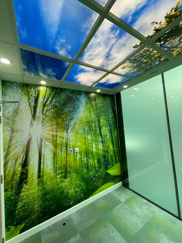Pumpkin Sign & Display (@pumpkinprint) on Twitter photo This week is #childrensmentalhealthweek2023
Last year we were asked to create graphics to dress new rooms built by <a href="/ParadigmInterio/">Paradigm Interiors</a> at <a href="/CorbyBusinessAc/">Corby Business Academy</a>
The brief was to bring the outside in to create a safe area for pupils overwhelmed or struggling with their #mentalhealth This week is #childrensmentalhealthweek2023
Last year we were asked to create graphics to dress new rooms built by <a href="/ParadigmInterio/">Paradigm Interiors</a> at <a href="/CorbyBusinessAc/">Corby Business Academy</a>
The brief was to bring the outside in to create a safe area for pupils overwhelmed or struggling with their #mentalhealth