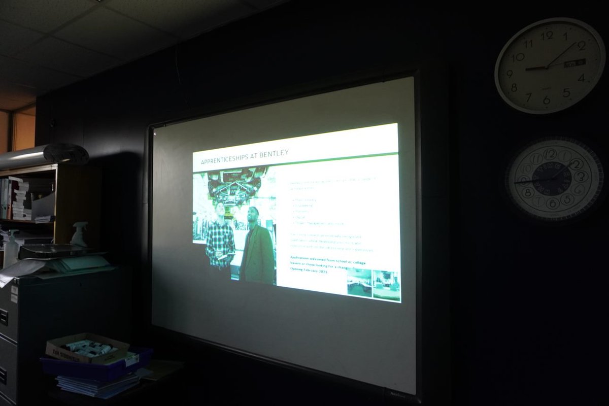 CheadleAcademy's tweet photo. National Apprenticeship Week 2023 - starts off at TCA with all year groups taking part in activities informing them about apprenticeships. Y10 and Y11 attended a webinar hosted by Bentley Motors and Years 7. 8 &amp; 9 learnt about the basics of apprenticeships through research &amp; egs https://t.co/TQobEu1ksz