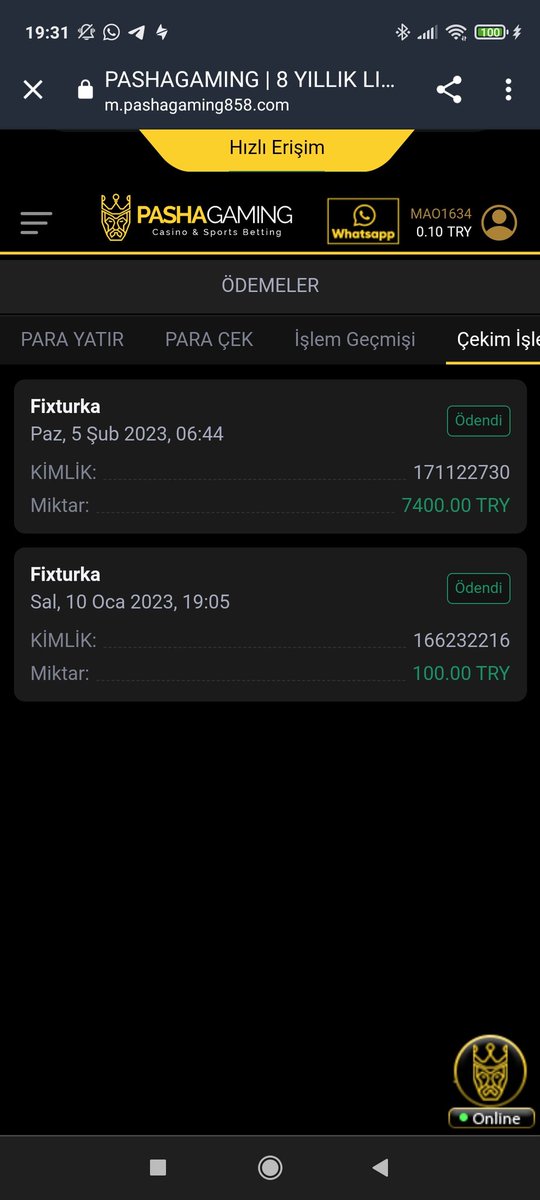 TekeliMahmut's tweet photo. @PashaGamingOff #Pashagaming https://t.co/HbyVADHQ5S