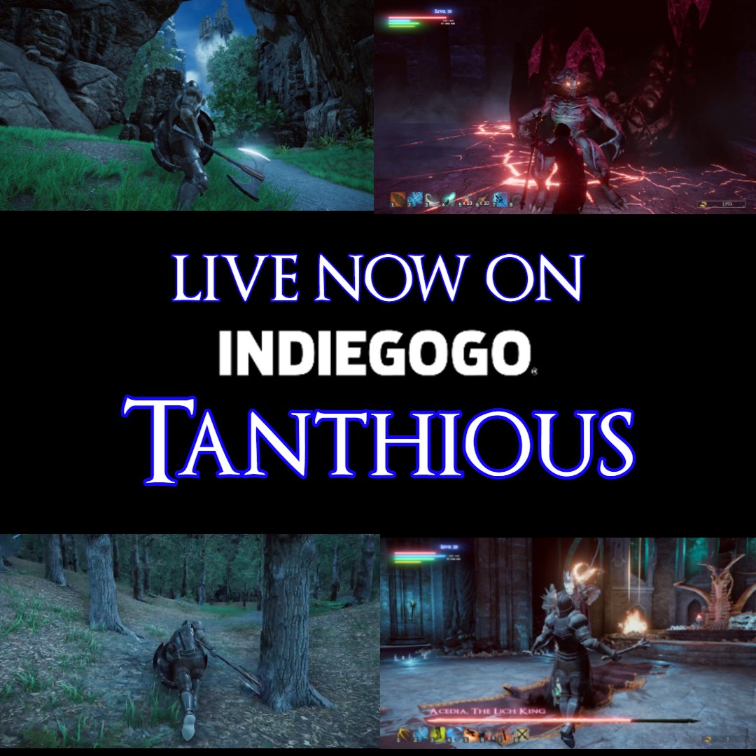 Learn the story behind "Tanthious - Dark Fantasy Fighting Action RPG" and help us meet our goal. 
@indiegogo  igg.me/at/Tanthious

#Tanthious #videogames #indiegogo #games #gamers #indiegames #gaming #arpg