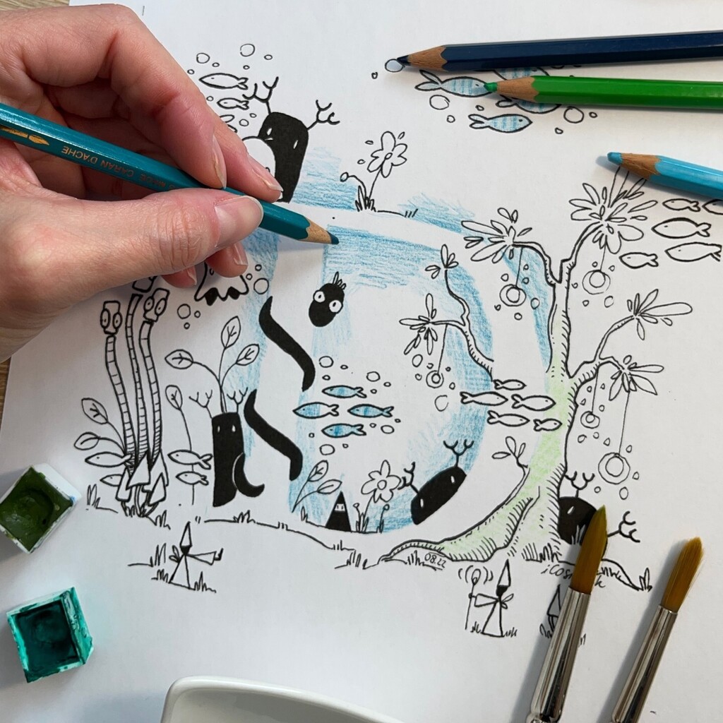 iCosini's tweet photo. [Ita👇️ ]Do you also want to make an iCosini-style letter D? ⁠
I created this digital product... download a pdf, print it, and you can colour it as you like! ⁠
⁠
You can use pencils or watercolours (print it on a slightly thick sheet of paper for best results).⁠
⁠
In the … https://t.co/hLldg3MqTq