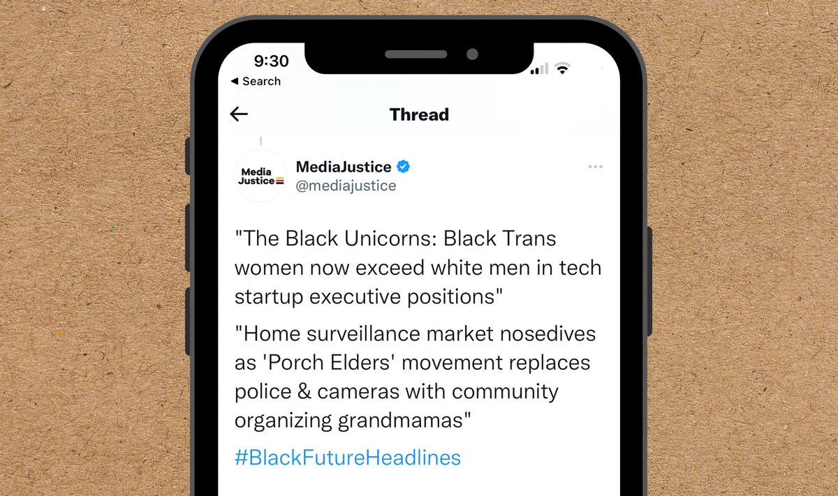 :::::: Welcome! ::::::

Black Narrative Power Month 2023 has arrived.

Imagine a future where reparations are real. What are the news headlines?

Share your #BlackFutureHeadlines this week and we’ll repost the abundant vibes ✨