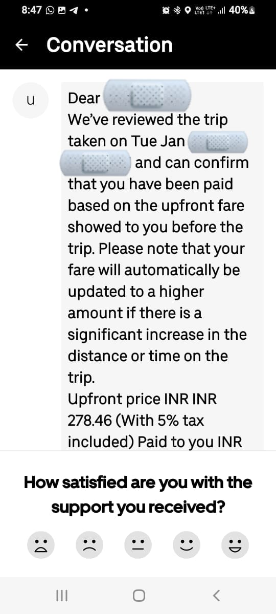TGPWU's tweet photo. Dear Prabhjeet Singh ji, President, Uber India & South Asia @Uber how does 5% tax deduction lead to more than 50% loss in earnings? #UberHumkoJawabDo #DriverLivesMatter #DriverPowerUnionPower https://t.co/bqcSAbClOO