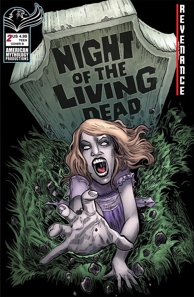 Just 12 hours left to get in on the Night of the Living Dead #2 Kickstarter (edited by your truly)! bit.ly/3RIszla The licensed prequel to the original film continues! And if you missed your chance to get issue #1, we've got you covered, too!