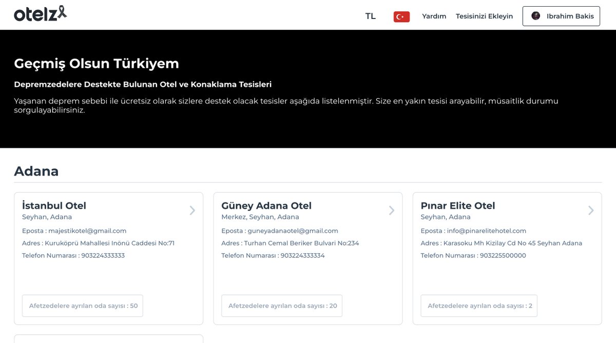 [ACIL] Arkadaşlar yayalım, bölgedeki otellerden ücretsiz konaklama sağlan tesisleri listeledik, elden ele yayalım. 
Link : otelz.com/tr/gecmisolsun…