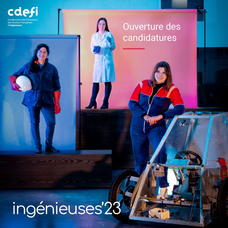 [Bonne idée💡] Connaissez-vous #Ingénieuses2023 ? Cette initiative de la @Cdefi prône la mixité dans les formations d'écoles d'#ingénieurs 👨‍🔬👩‍🔬 Vous êtes étudiante ou diplômée #INSA #Ingénieuses2023 est pour vous ! 🔍 Modalités des candidatures : lnkd.in/eH6Qgv97