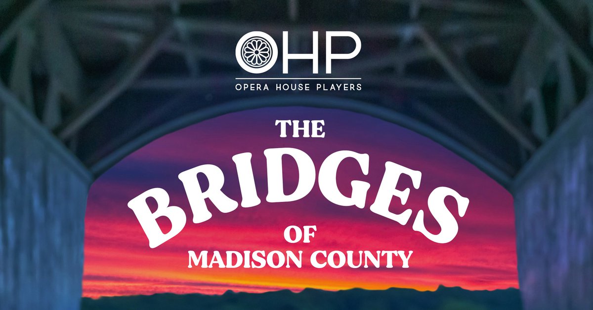 The Bridges of Madison County at OHPThe Bridges of Madison County is one of the most romantic stories ever written! The two time Tony Award-winning musical is based on the 1992 novel of the same name. # # #
#CTCallboard

connecticutcallboard.com/the-bridges-of…