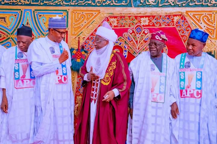 Destinyonyebike's tweet photo. President Muhammadu Buhari @MBuhari GCFR Participates At APC Campaign Rally In Katsina State.
Asiwaju Bola Ahmed Tinubu @officialABAT Will Win Convincingly
#Progressive_Mindset https://t.co/K815EMlQxI