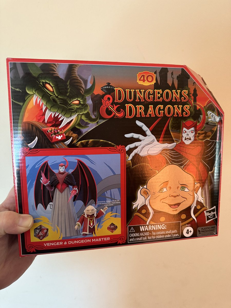 Mail call Monday! 😍

#dungeonsanddragons #Hasbro #ACTIONFIGURES #toy #toydiscovery #80skid #80scartoons #toycommunity #toynation #dungeonmaster #venger #plasticcrack #toyuniverse #toyplanet #toyhunter #toycollector #toycollection