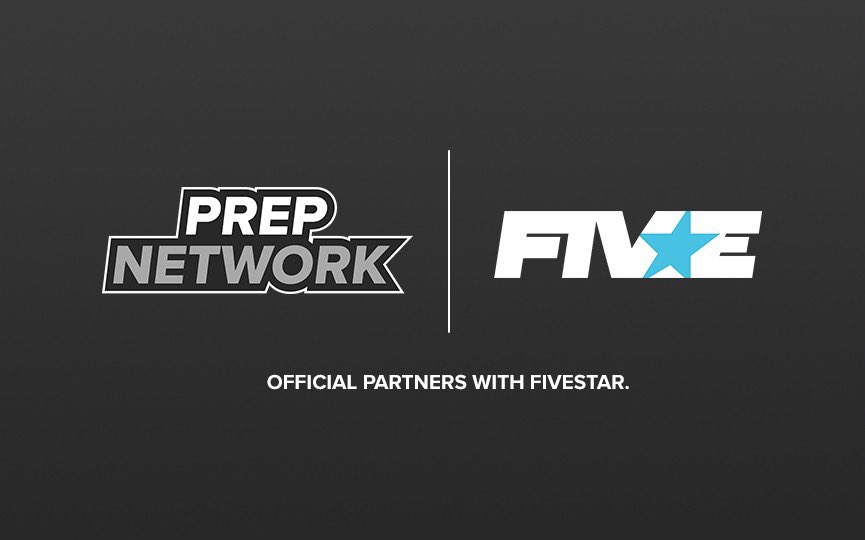 PrepNetwork_'s tweet photo. We are thrilled to announce our new partnership with Fivestar. 

Prep Network and Fivestar will collaborate to create “Fivestar Athlete Highlights” across Prep Network events.

Full release: https://t.co/ZGLwtAmQIR https://t.co/dWFakIWYUt