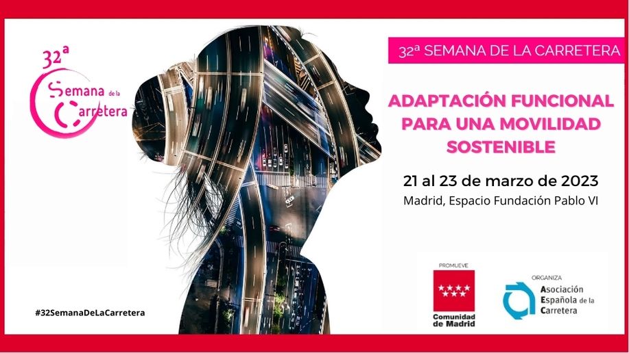#SaveTheDate 📅21 al 23/03, en #Madrid (Espacio Pablo VI <a href="/fpablovi/">Fundación Pablo VI</a>), 32ª Semana de la Carretera, que organiza <a href="/aecarretera/">@aecarretera</a> y promueve <a href="/ComunidadMadrid/">Comunidad de Madrid</a> <a href="/Transportes_CM/">Transportes e Infraestructura▪️Comunidad de Madrid</a> con el lema Adaptación funcional para una #MovilidadSostenible 
#32SemanaDeLaCarretera
32semanadelacarretera.aecarretera.com
