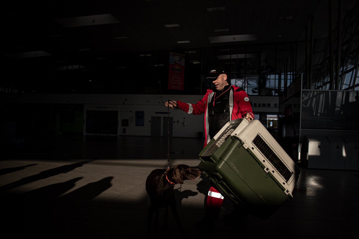 denikms's tweet image. Nakládka letadla, se kterým do Turecka zasaženého zemětřesením odletí speciální tým vycvičený na vyhledávání osob v sutinách👇🏼
📸Foto: DENÍK/ @lukaskabon 
#msdenik #letiste #turecko @hzsmsk 
moravskoslezsky.denik.cz/zpravy_region/…