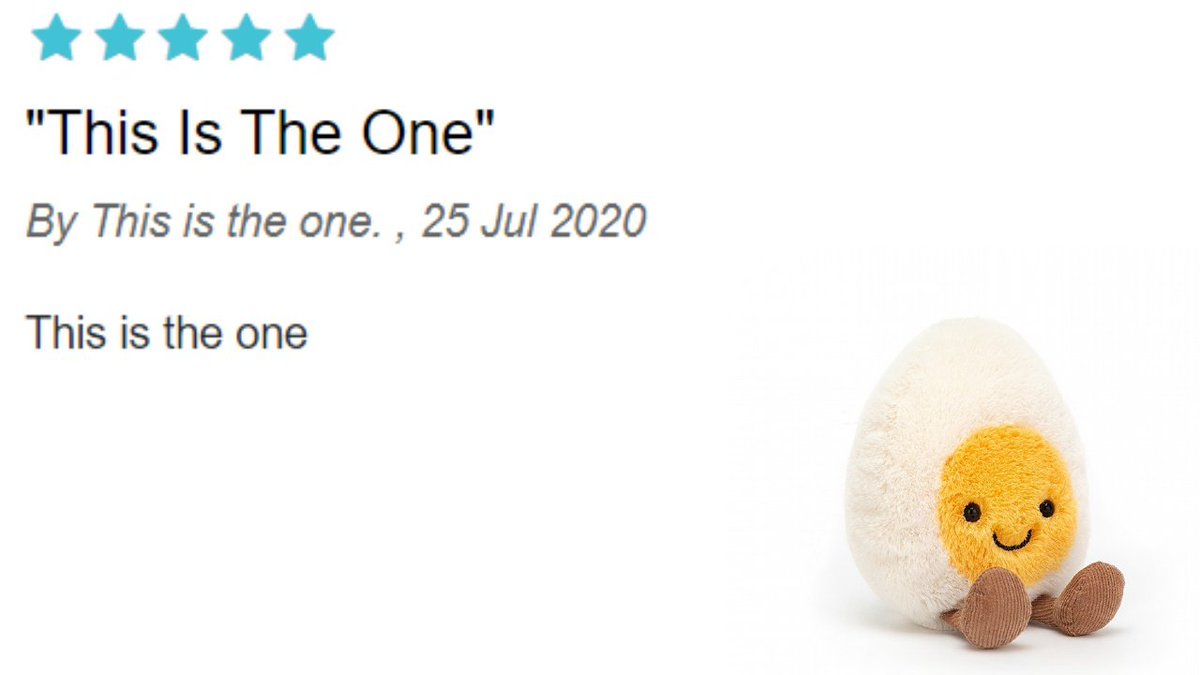 ReviewsJellycat's tweet photo. "This Is The One" https://t.co/ikYSKBFgxs