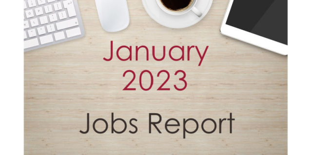 Soowan's tweet photo. The U.S. added 517,000 jobs, and the unemployment rate was 3.4% — a 54-year low. Read more about the January 2023 jobs report. https://t.co/wXYQr0Ggzn https://t.co/eubCznRm6w