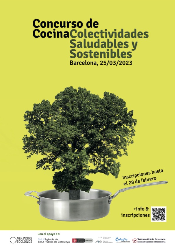 Abrimos inscripciones!!!🧑‍🍳👩‍🍳🥦🧄 II Concurso de cocina “Colectividades Saludables y Sostenibles”. Buscamos propuestas gastronómicas que tengan como protagonistas las hortalizas de temporada y las legumbres. menjadorsecologics.cat/concurso/