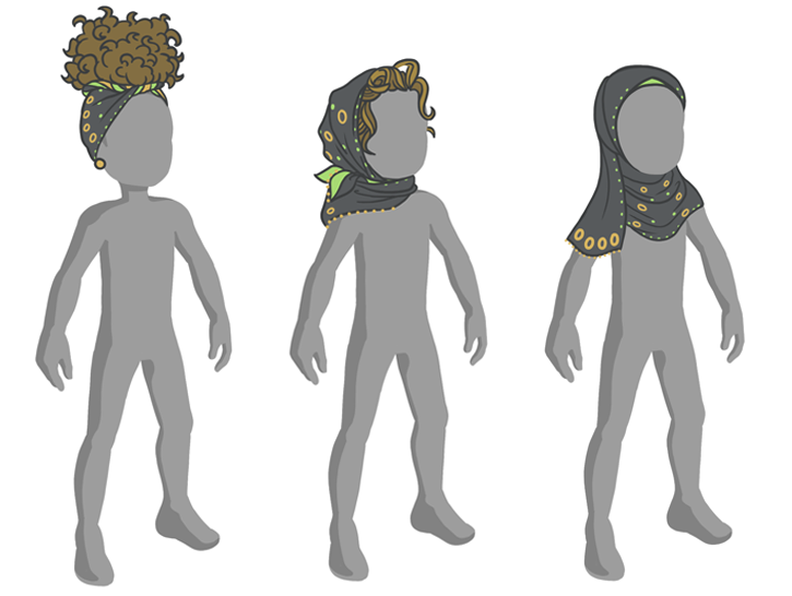 Bretzelicious's tweet photo. #DandyCollection #temtem #temtemfanart Loali Headscarves https://t.co/dWaPkUYQrg