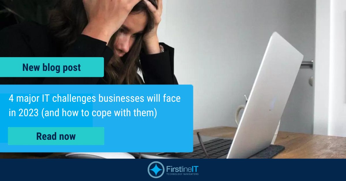 In a tough economic climate, your business might be ready to settle for surviving rather than thriving, but it doesn't have to be the way🚫

Read more below to see the biggest IT challenges you will face, and how you can turn them to your advantage🚀

🔗 bit.ly/3YJuzfl