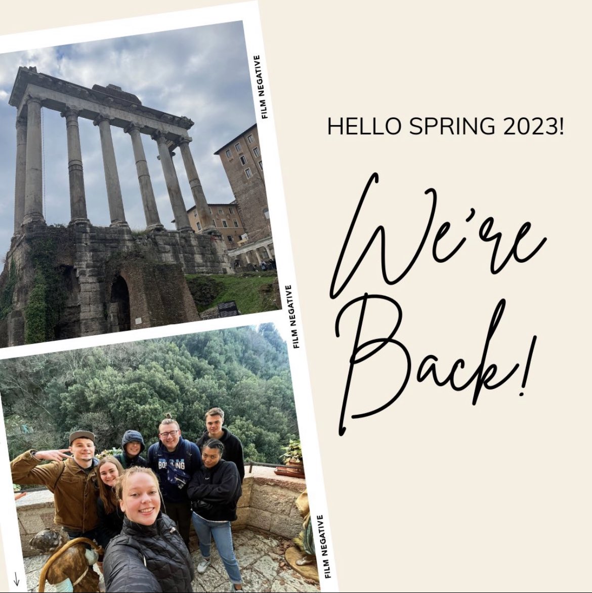 SAU_ASSAM's tweet photo. We hope your second semester is off to a great start! The scholars are back from Italy, but the Academy still has a lot of events to look forward to! Stay tuned for more announcements ✨ https://t.co/LeGUecQWIH