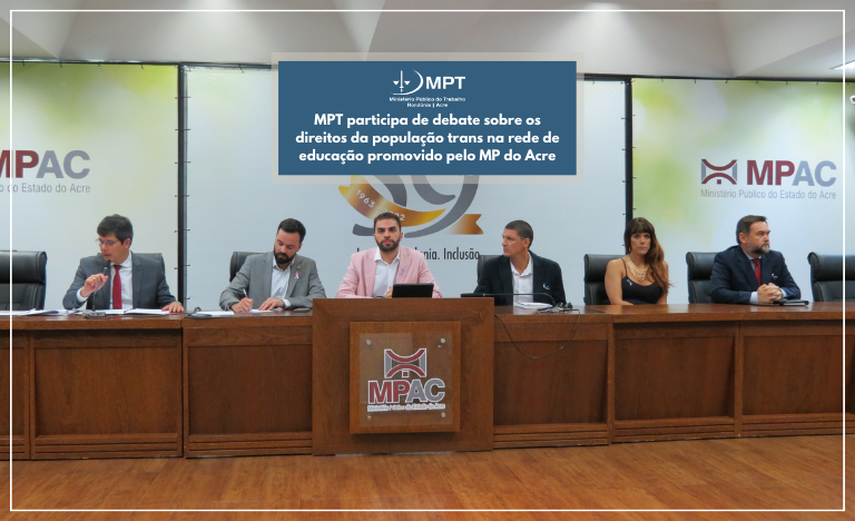 MPTROAC's tweet photo. O evento ocorreu no auditório do MPAC e foi alusivo ao Dia Nacional da Visibilidade Trans, que no Brasil se comemora no dia 29 de janeiro. A data tem o objetivo de ressaltar a importância da diversidade sexual e de gênero.

🔗Saiba mais acessando o link: https://t.co/rwj0tMN1bs https://t.co/sbI2777DxV