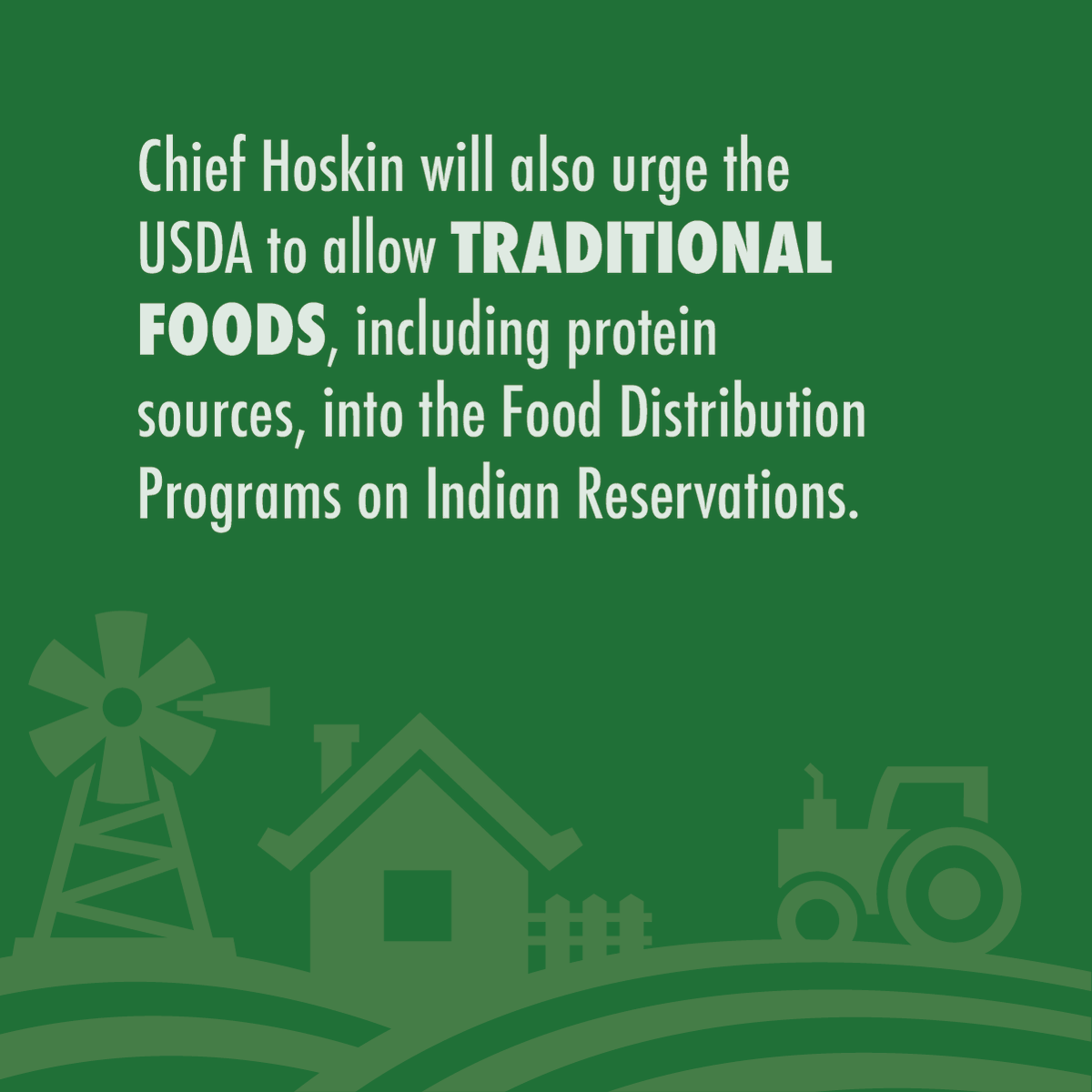 CherokeeNation's tweet photo. Cherokee Nation Principal Chief @ChuckHoskin_Jr is heading to D.C. later this week with the Native Farm Bill Coalition to make sure #IndianCountry is a priority in the upcoming #FarmBill! Stay tuned for updates from D.C.! @NativeFarmBill #2023FarmBill #FoodSecurity https://t.co/kbRSmmJArh