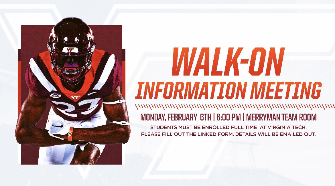 Virginia Tech Football tweet media