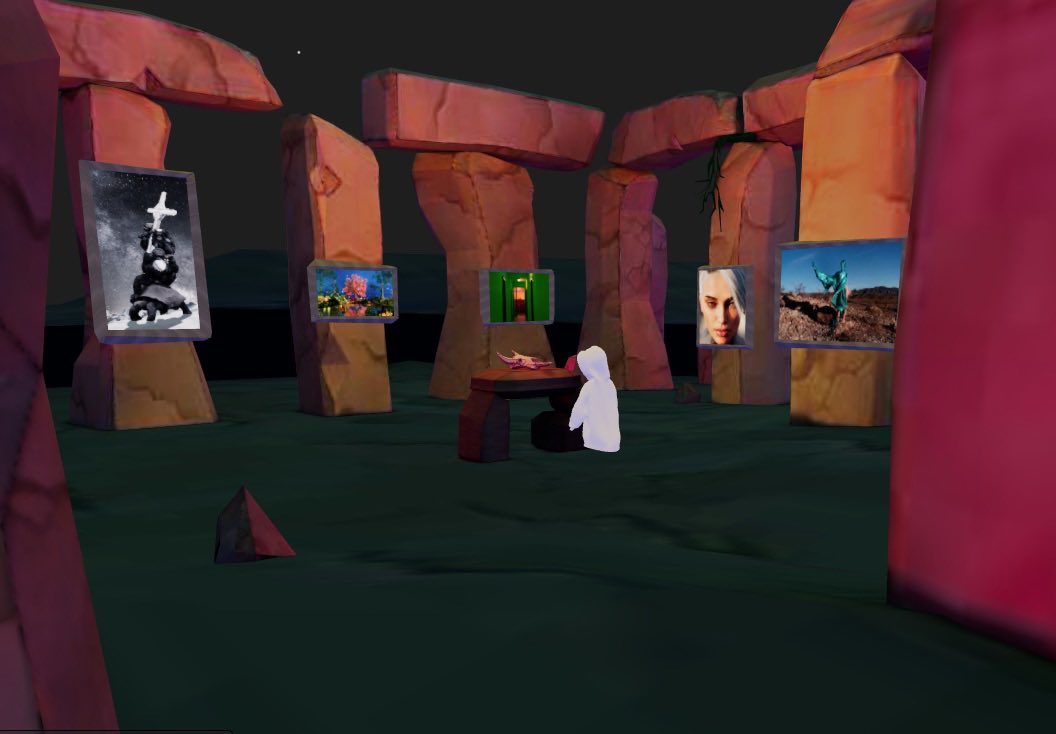 Manifestations of the Imagination, an exhibition on dreams and visions, curated by yours truly, is live at: spiritrealm.art ✨

And we’ll be chatting with the artists in 1hr, here:
x.com/i/spaces/1yNGa… 🔮