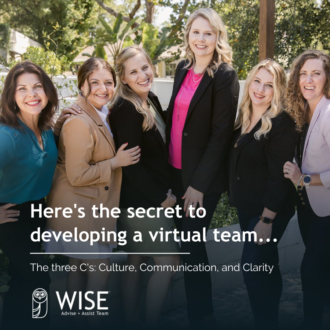 A cohesive team is a game changer.

The secret to developing a virtual team? The three C's: Culture, Communication, and Clarity.

#RemoteWork #RemoteTeams #AllRemote #FutureOfWork