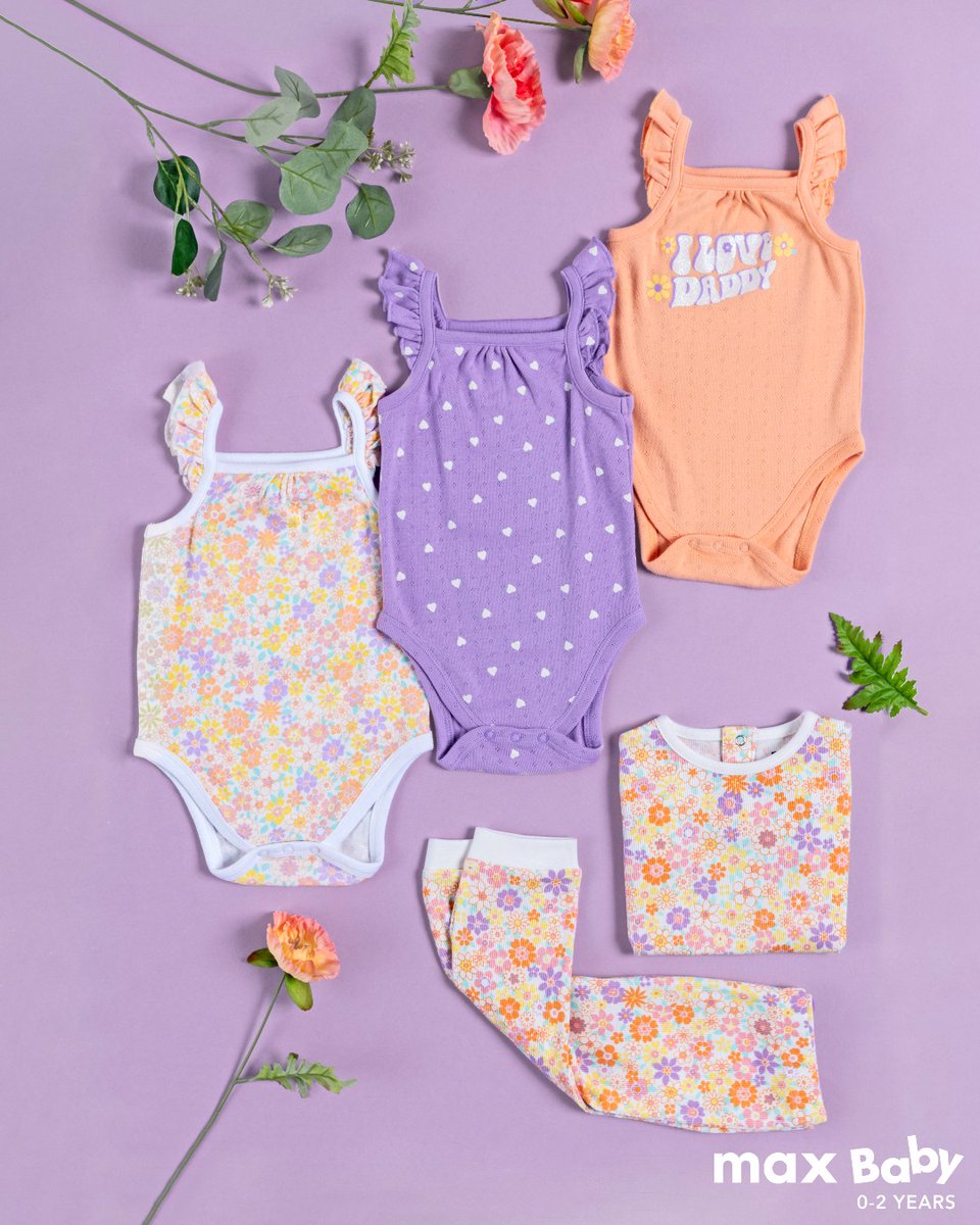 maxfashionMENA's tweet photo. Adorable garments for your lovely baby.

Shop our new collection on https://t.co/elGsSVz0tf and in stores. Prices start from 30 DHS/ SAR.

#MyMaxStyle #newcollection #fashion #trends #ladiescollection #PurpleandOrange https://t.co/Eoz8isKJHN