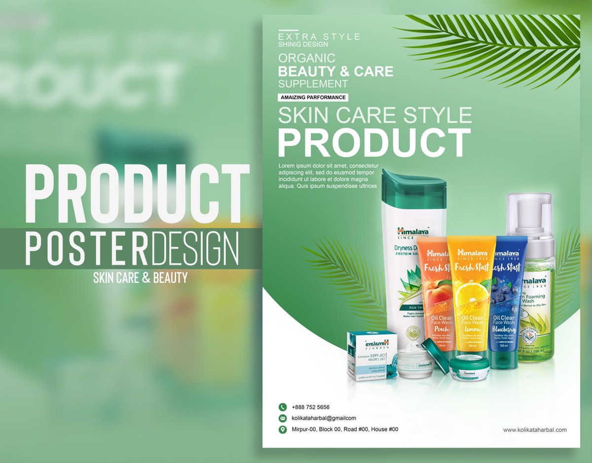 Are you looking for a graphic designer? 
Hire me &amp; Visit my profile for more details...

#Advertising #beauty #beautyproductdesign #beautyskincare #CosmeticPosterDesign #cosmetics
#Cosmeticsproductdesign #productposter #woman
#SkinCareProductDesign