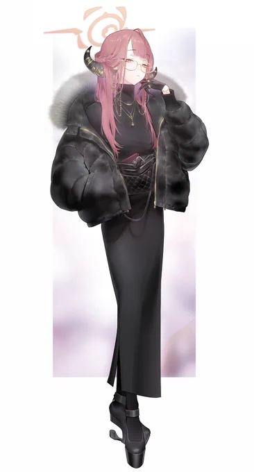 ファッションウィークに乗り込むわよ!って圧倒的バチバチに決めたアルちゃん 