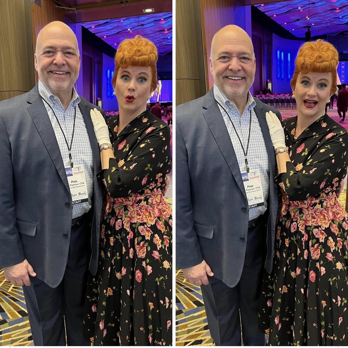 PENNSYLVANIABUS's tweet photo. Join Peter Pantuso & Lucy in Jamestown in June during our 2023 Annual Conference!
#pabus #PBAannualconference2023
#PBArollsinto100
@TourChautauqua
@LucyDesiMuseum & @NtlComedyCenter https://t.co/3PPjocDygJ