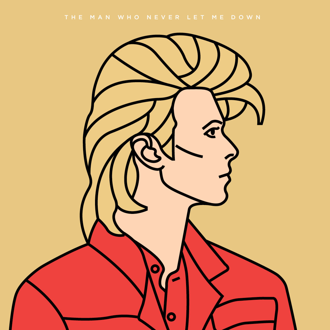 cartoonbowie's tweet photo. The Man Who Never Let Me Down #Bowie https://t.co/VVDPixK5Gg