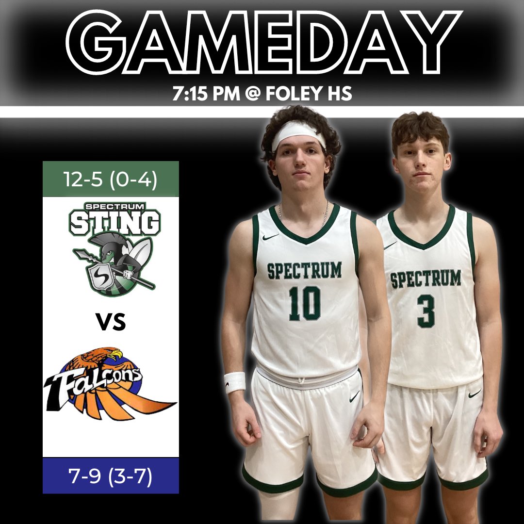 Spectrum_Hoops's tweet photo. Seniors are locked in for a big GAMEDAY at Foley HS tonight! The Sting looking to get into the win column against the section and pushing the winning streak to 11! #StingFam #Together https://t.co/SmUy0W3f8K