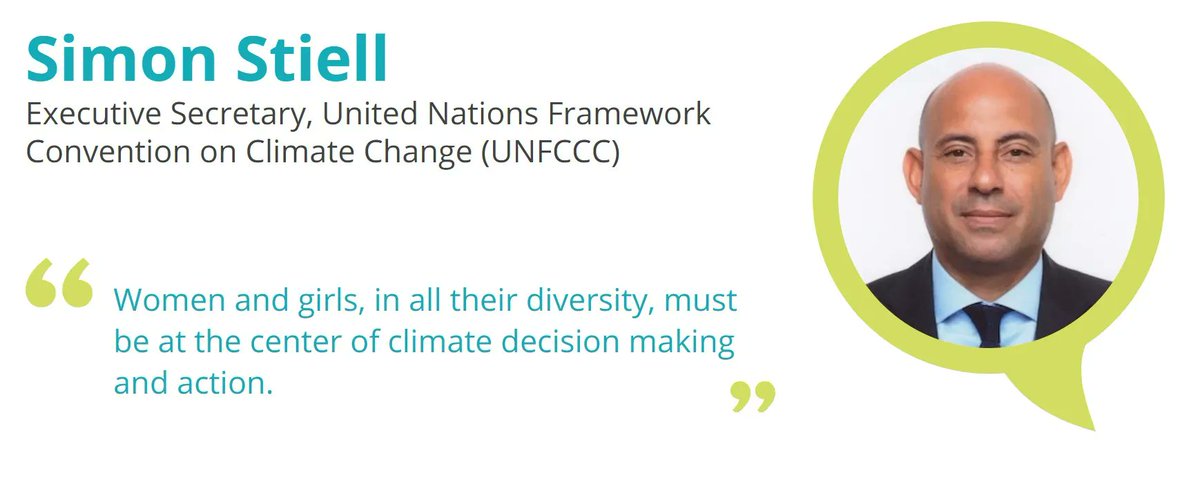 INTGenderChamps's tweet photo. Welcome among the #INTGenderChampions, Simon Stiell, Executive Secretary of the United Nations Framework Convention on Climate Change (UNFCCC)!

👉 Read his commitments for #GenderEquality:
https://t.co/x08GsOacYr https://t.co/wAgcSVtgIX