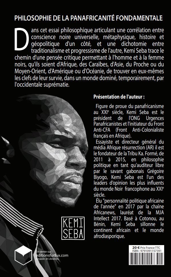 KemiSeba1's tweet photo. Le 24 Février, sortie du livre 📕 le plus important de ma vie, celui que j’ai mis 5 ans à écrire . Un livre 100% théorique , donnant une orientation au panafricanisme au 21eme siècle . L’ouvrage s’intitule « Philosophie de la panafricanité fondamentale » https://t.co/WOEhMSVhDL