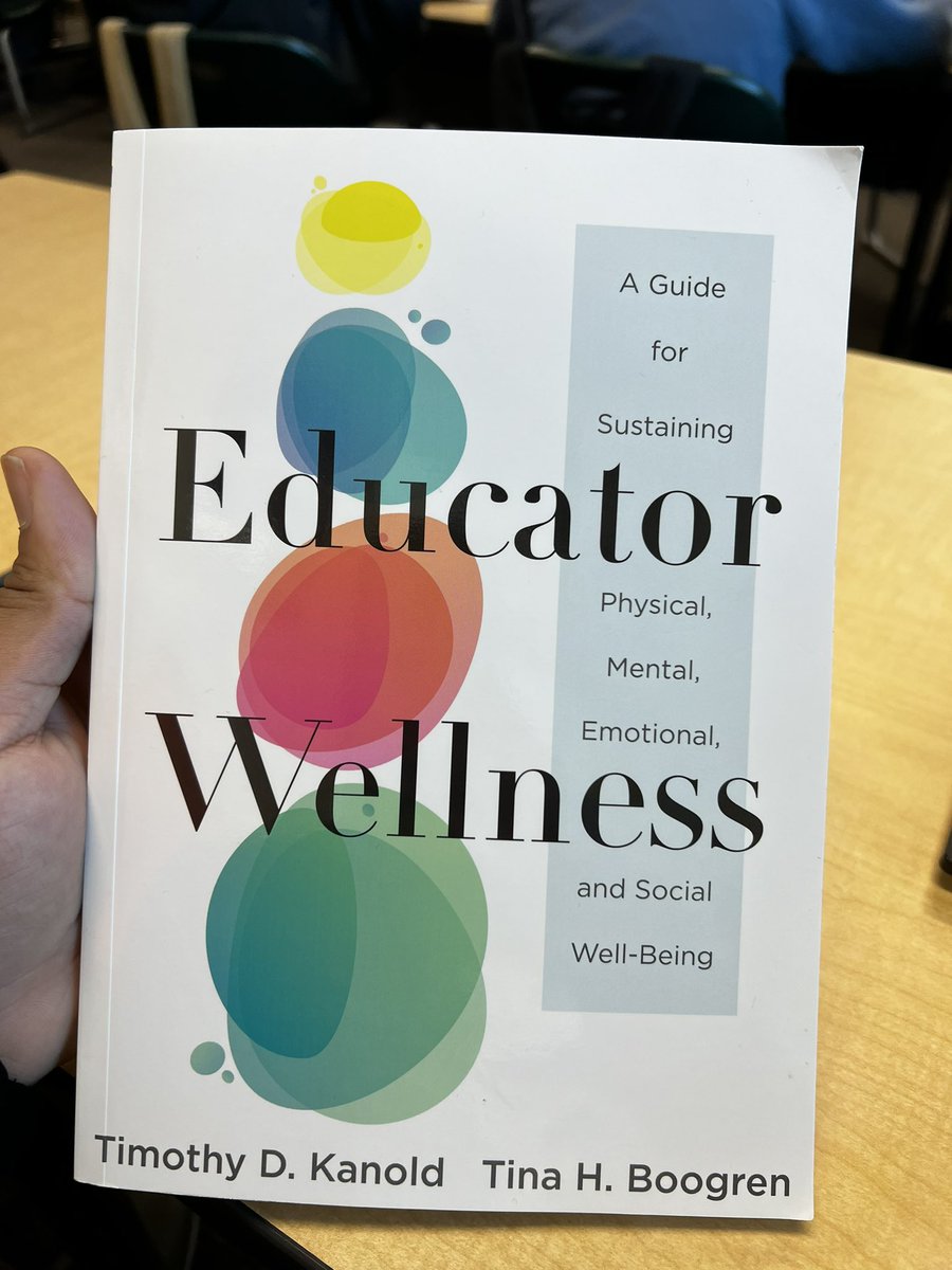 Can’t wait to get into this book! Hmmmmm, book club? #TeacherWellness