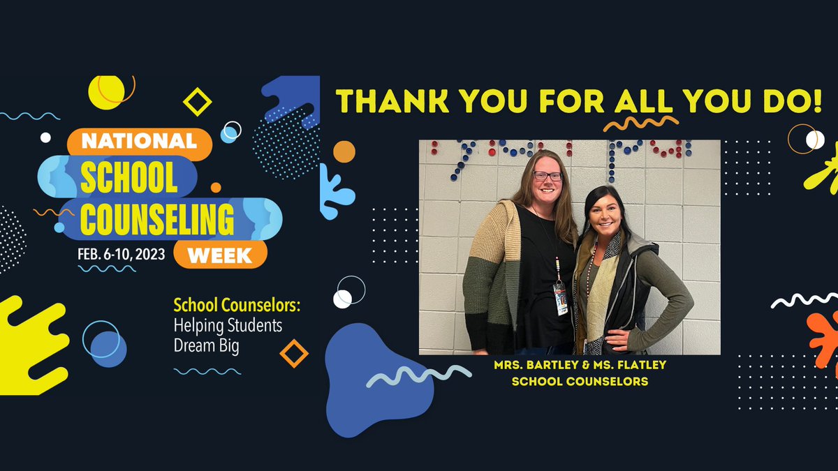 🌈 This week is National School Counseling Week.We are so incredibly lucky to have Mrs.Bartley &amp; Ms.Flatley at The Park! Please join us is saying a big THANK YOU for all they do! bit.ly/MPNSCW23 #mylanpatriots <a href="/Monongalia_Co/">Monongalia County Schools</a> <a href="/MCSCounseling/">MCS Schl Counseling</a> #NSCW23