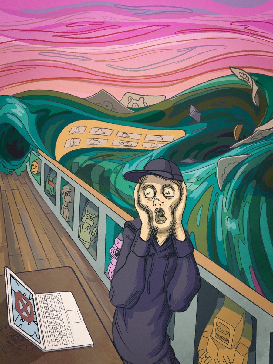 Burn map will commence in 24 hours - 12:00EST 🔥🔥

Redemption is 1:1 of "Phase 2 Survival Tactics" for the artwork "The Scam Victim". 😱

Supply is limited to 1000 and will be available for 24 hours, before we move to the next burn.