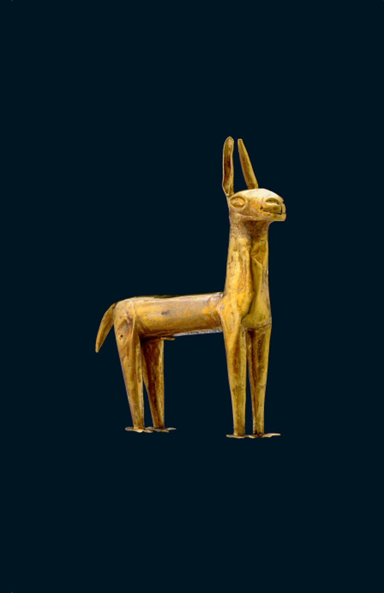 Inca Gold Llama
Gold figurine, from Peru https://t.co/4aV24iidlz