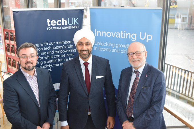 Great to see our recent #InnovatingUp roundtable with @MrMatt_Robinson, @KulveerRanger and @ACun...