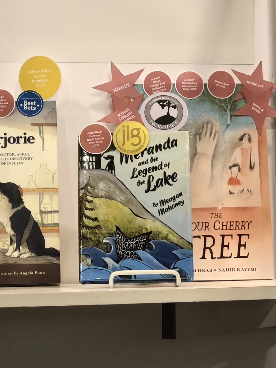 Had a surreal time at <a href="/ONLibraryAssoc/">OLA</a> conference thanks to <a href="/ForestofReading/">Forest of Reading</a> - got to meet my publishing team <a href="/owlkids/">Owlkids Publishing</a> face to face for the first time and fan-girl over SO many fabulous Canadian authors. And my books looks so fancy with all the stickers!