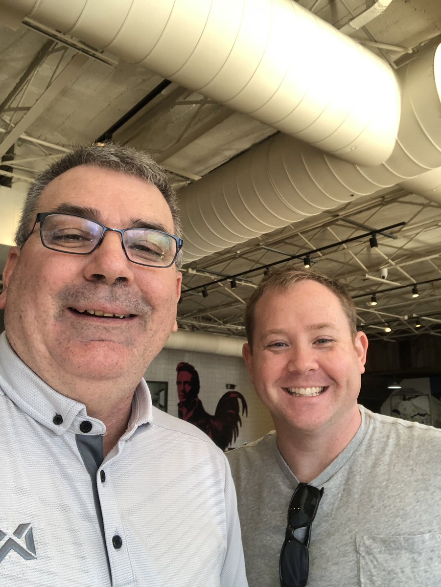 Great getting share breakfast and talk coaching education with @USSportsAcademy Alum Dr. Doug Wharam in Nashville this morning.