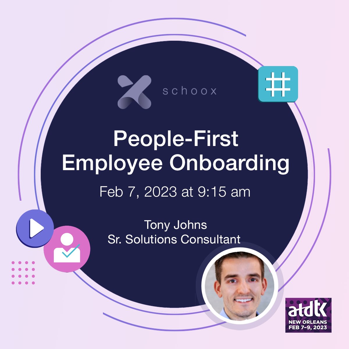 First impressions count. In this session, you’ll explore tools in Schoox’s learning and development platform to help organizations set new employees up for success while providing leaders insights into their progress and business impact. See you there!