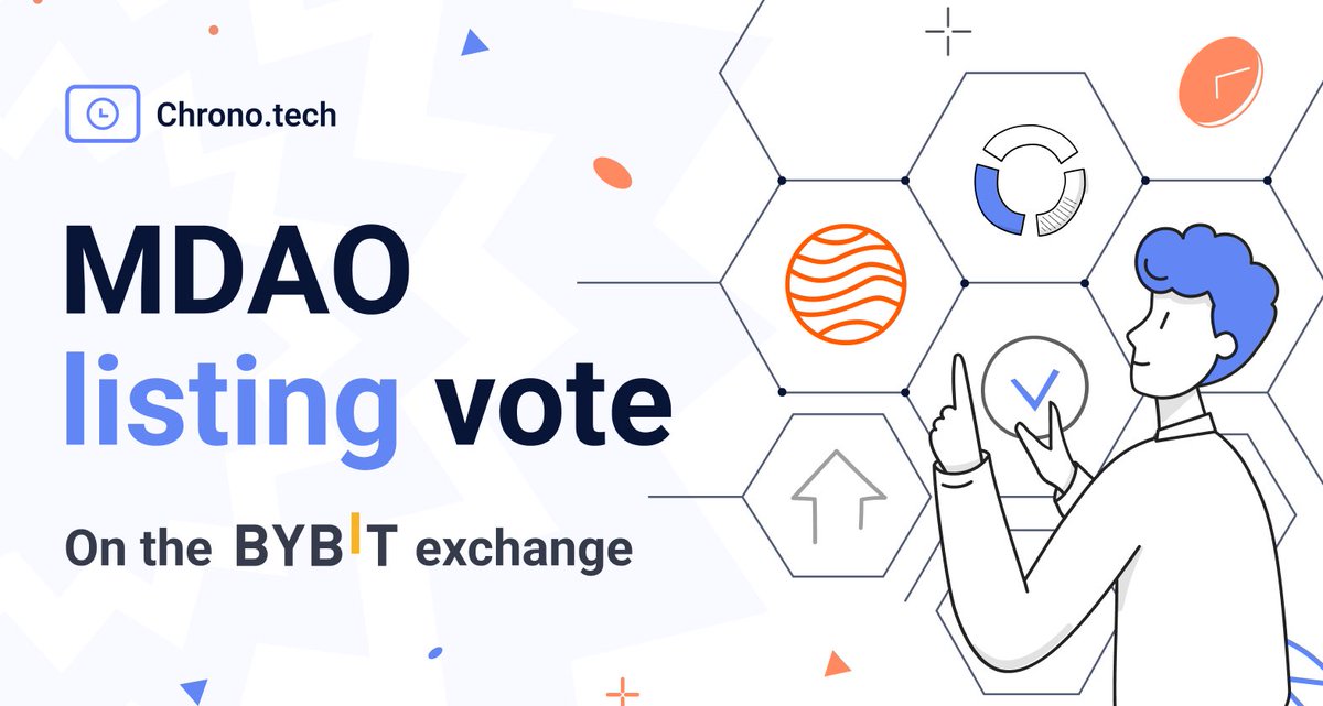 ChronotechNews's tweet photo. Vote for MDAO on ByVotes on February 9!

Dear Community! Our friends from @0xMarsDAO  need support in voting on ByVotes! 

More details at the link: https://t.co/bH5yegcaBg

Thanks for your support! https://t.co/hZ0guaRLP6