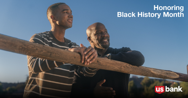 U.S. Bank is proud to honor the legacy of achievement and strength of Black Americans this Black History Month, as we celebrate now and throughout the year.