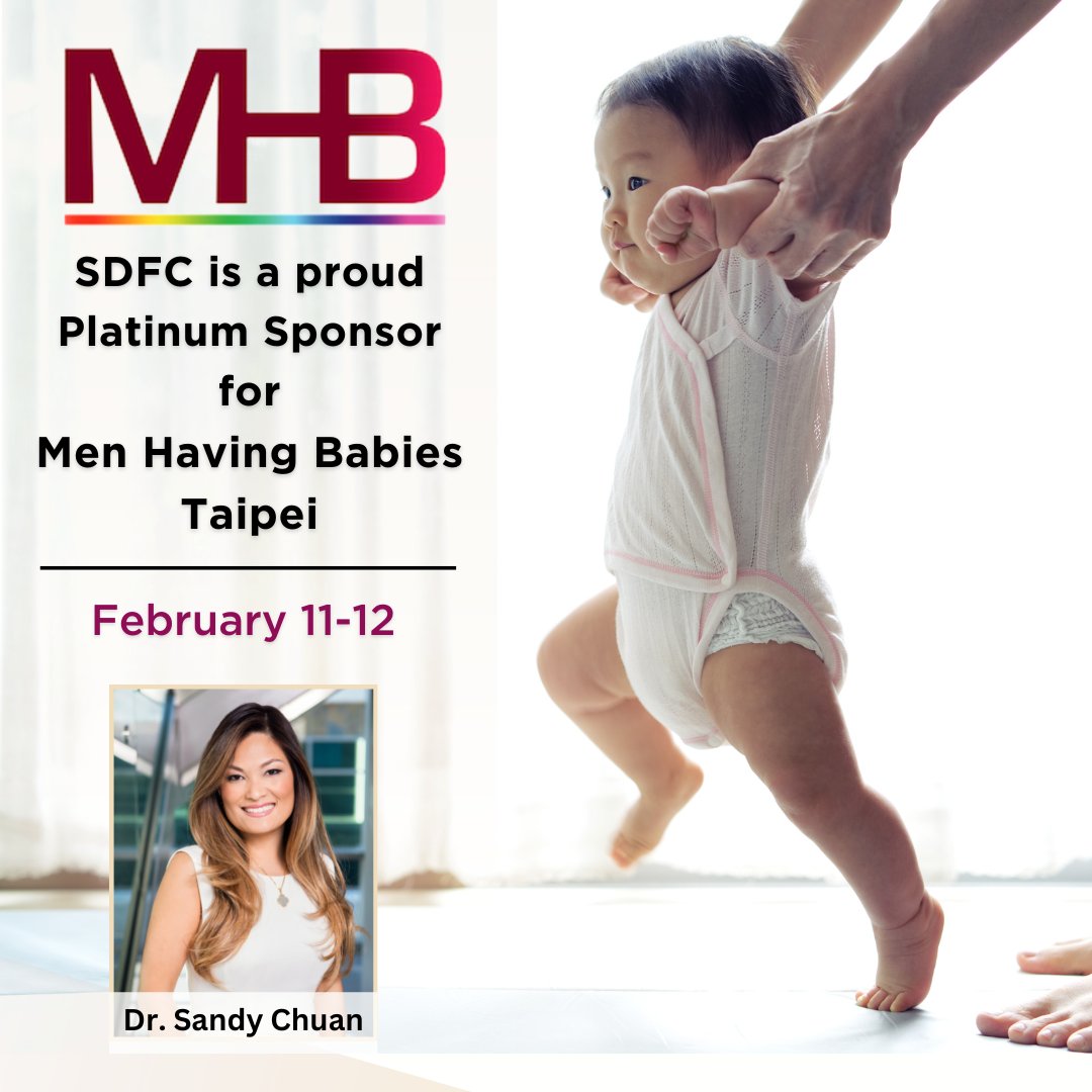 SDFertilityDocs's tweet image. SDFC is a proud Platinum sponsor of Men Having Babies in Taipei this weekend.

To schedule a one-on-one consult with Dr. Chuan at the event, go to:
bit.ly/MHBTaipei

See you there!

#MHB #MHBtaipei #gaydads #gayswithkids #lgbtfamily #sandiegofertilitycenter #DrSandyChuan