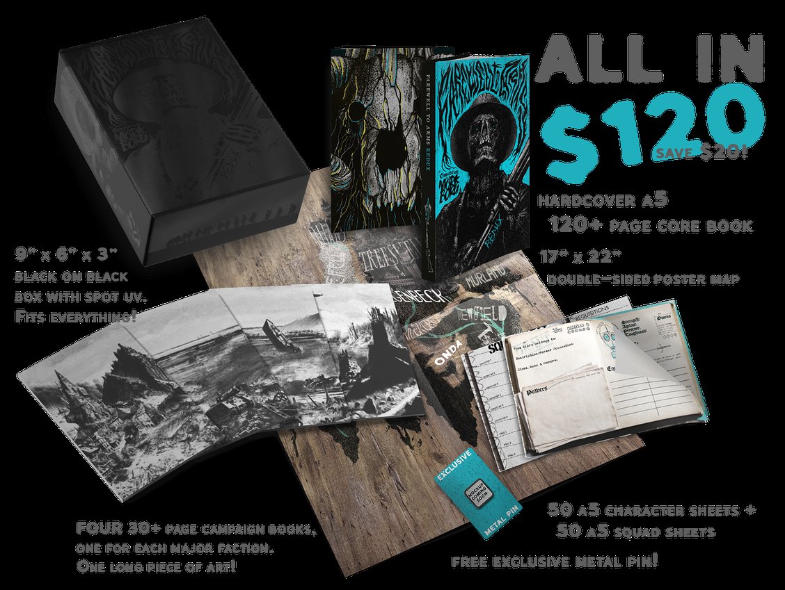 The biggest @MorkBorg release that you need!

NOW LIVE!

It's the Great War, and you're in the middle of it. Grab your rifle, scvm. We've got trenches to raid.
🔗⤵️